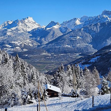 Sweet & Cosy Chalet In The Heart Of The Swiss Alps Troistorrents Exteriör bild
